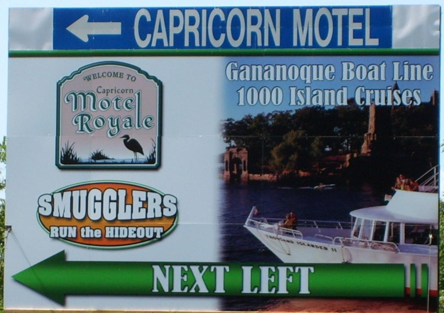 Capricorn Motel Royale 1000 Islands Lansdowne Eksteriør bilde